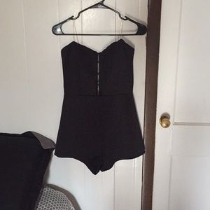 Cute black romper